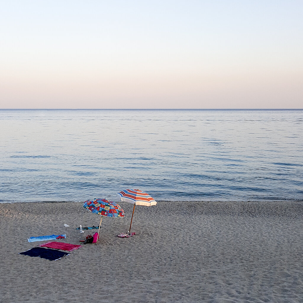 Beach Umbrellas (Roccella Ionica)